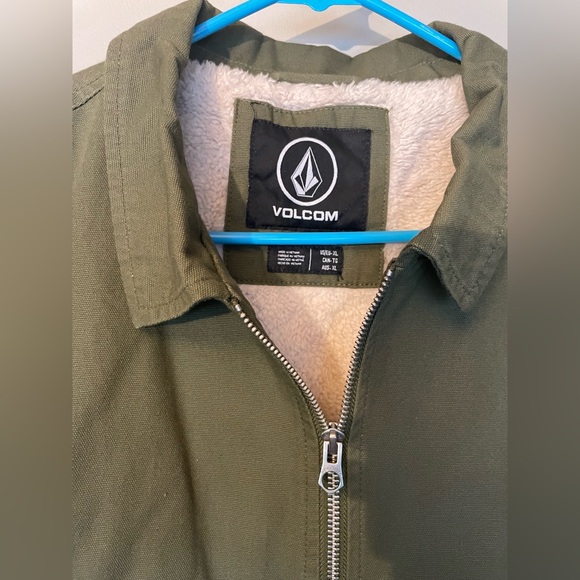 Volcom Sherpa lined workwear jacket XL - Picture 2 of 4